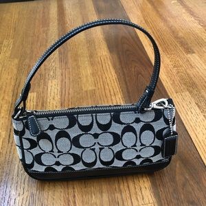 Coach shoulder bag/wristlet NWOT